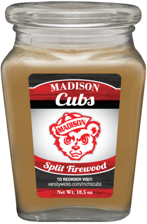 MCHS Cubs-Split Firewood Candle