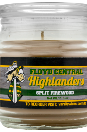 FC Highlanders-Split Firewood Candle