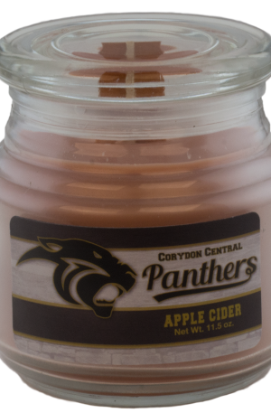 Corydon Central Panthers Candle - Apple Cider