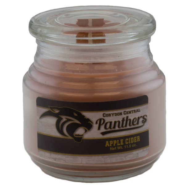 Corydon Central Panthers Candle - Apple Cider